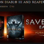 Diablo3&追加パッケージ Reaper of soulsが半額セール
